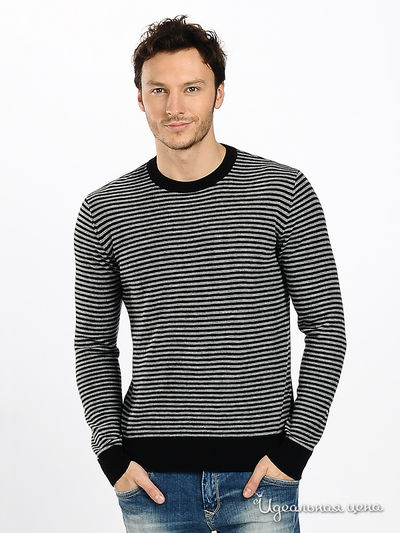 Джемпер Total Look, цвет цвет черный / серый