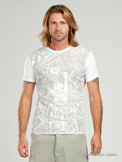 Футболка Curly House, цвет цвет белый