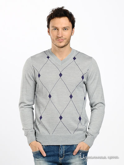 Джемпер Total Look, цвет цвет серый