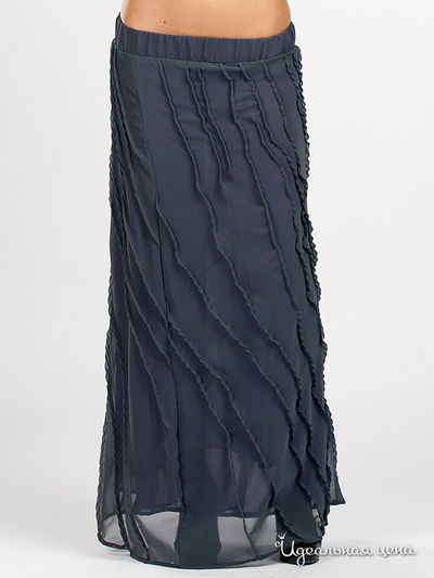 Юбка Curly House, цвет цвет серый / фиолетовый