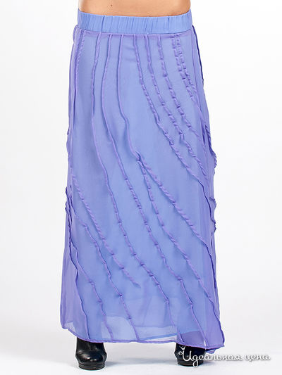 Юбка Curly House, цвет цвет сиреневый / голубой