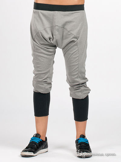 Брюки Curly House, цвет цвет серый / черный