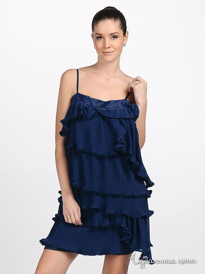 Платье LoveSexMoney, цвет цвет синий