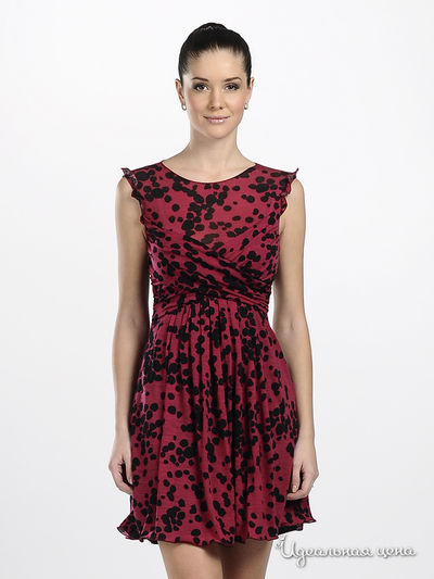 Платье LoveSexMoney, цвет цвет малиновый