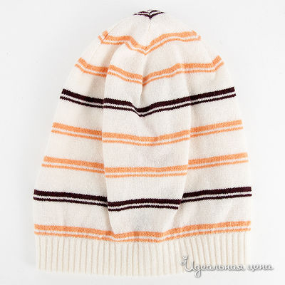 шапка Flash, цвет белый/коричн./жёлтый