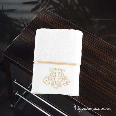 Полотенце Issimo, цвет цвет белый / золотой