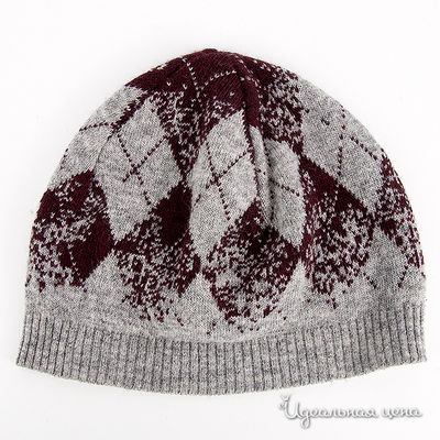 Шапка Flash, цвет цвет серый / темно-бордовый