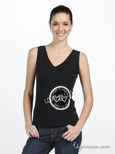 Майка LoveSexMoney, цвет цвет черный