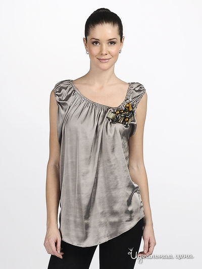 Топ LoveSexMoney, цвет цвет серый