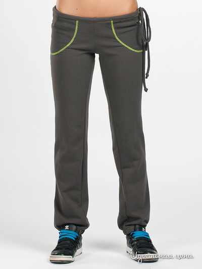 Брюки Curly House, цвет цвет серый