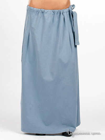 Юбка Curly House, цвет цвет серо-голубой