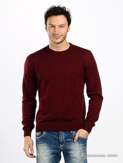 Джемпер Total Look, цвет цвет бордовый