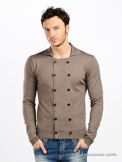 Кардиган Malagrida, цвет цвет серый