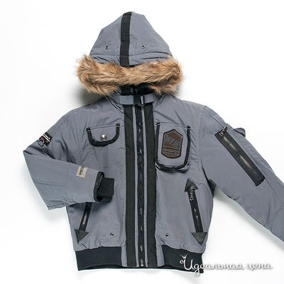 Куртка WPM, цвет цвет серый