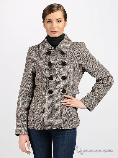 Полупальто Cavalini, цвет цвет коричневый