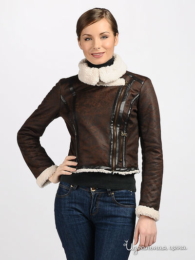 Куртка Cavalini, цвет цвет коньячный