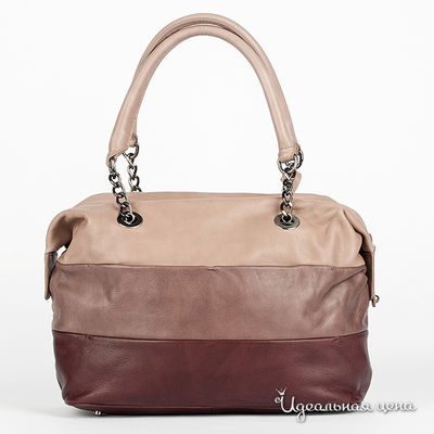 Сумка Palio, цвет цвет бежевый / какао / бордовый