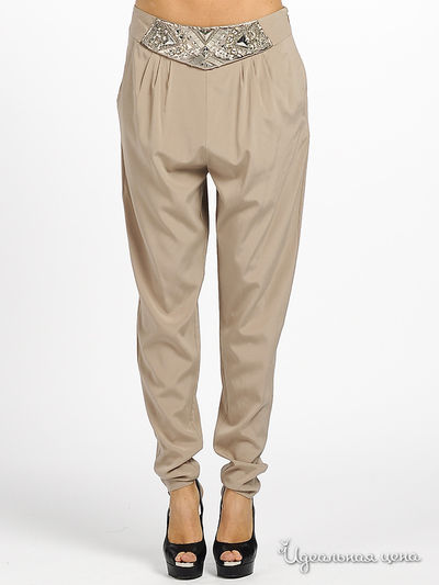 Брюки Faith Connexion, цвет цвет серый / коричневый