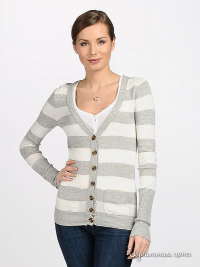 Кардиган Cavalini, цвет цвет белый / серый