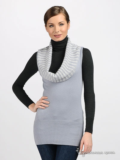 Блузка Cavalini, цвет цвет серый