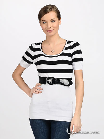 Туника Cavalini, цвет цвет белый / черный