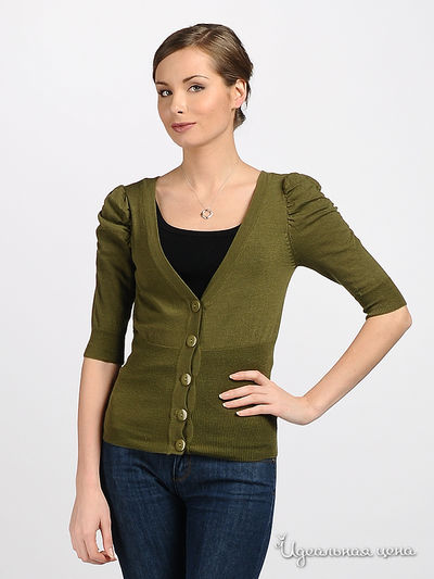 Блузка Cavalini, цвет цвет хаки