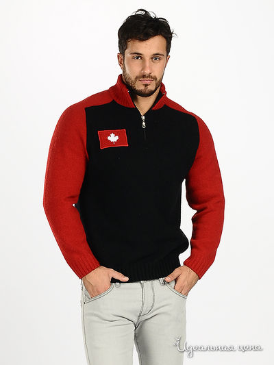 Свитер Blend&Joop, цвет цвет черно-красный