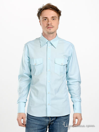 рубашка Blend&Joop, цвет цвет голубой