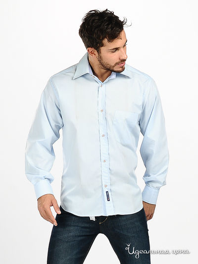 рубашка Blend&Joop, цвет цвет голубой