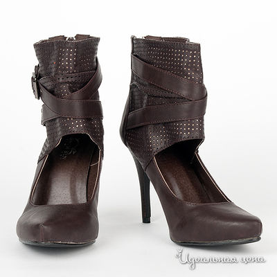 Ботильоны Eighth Sin, цвет цвет тёмно-коричневый