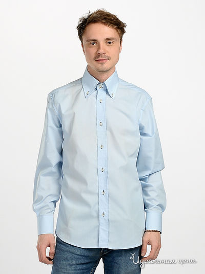 рубашка Blend&Joop, цвет цвет голубой