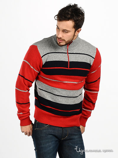 Свитер Blend&Joop, цвет цвет серый / красный