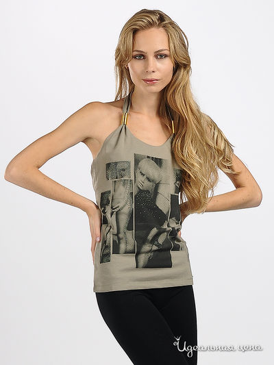 Топ Eighth Sin, цвет цвет серо-бежевый