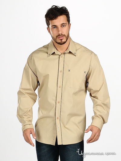 Рубашка Blend&Joop, цвет цвет бежевый