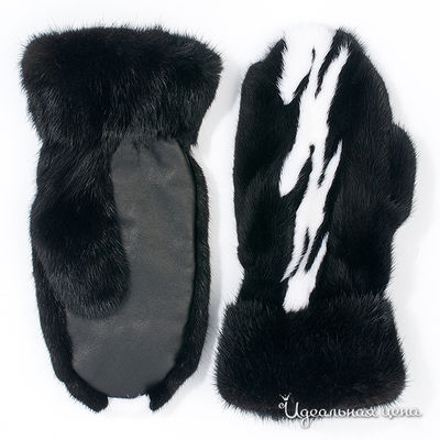 Рукавицы Русский мех, цвет цвет черный