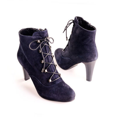 Ботильоны Alba, цвет цвет темно-синий