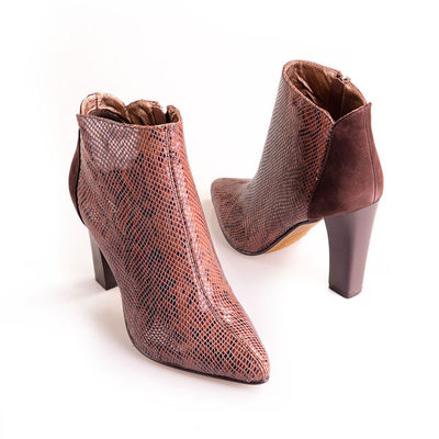 Ботильоны Alba, цвет цвет коричневый