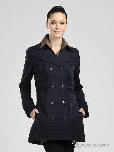 пальто Rinascimento, цвет цвет темно-синий