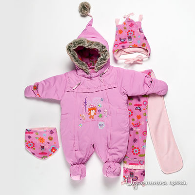 Комплект Deux par Deux, цвет цвет розовый