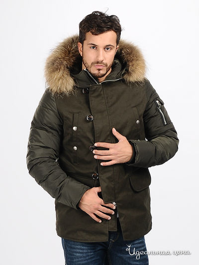 Куртка FRANCO VELLO&INVOLO, цвет цвет зеленый