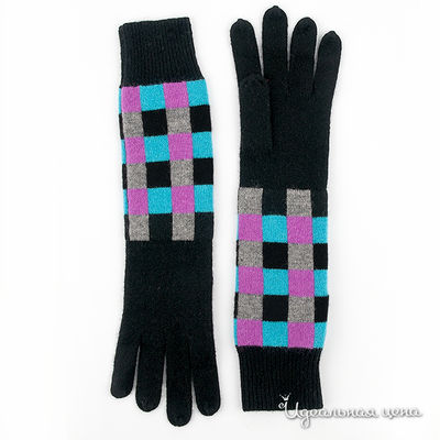 Перчатки Silkwool, цвет цвет черный / мультиколор