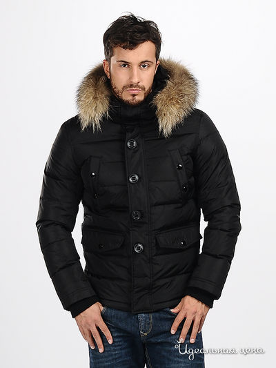 Куртка FRANCO VELLO&INVOLO, цвет цвет черный