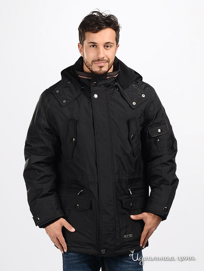 Куртка FRANCO VELLO&INVOLO, цвет цвет черный