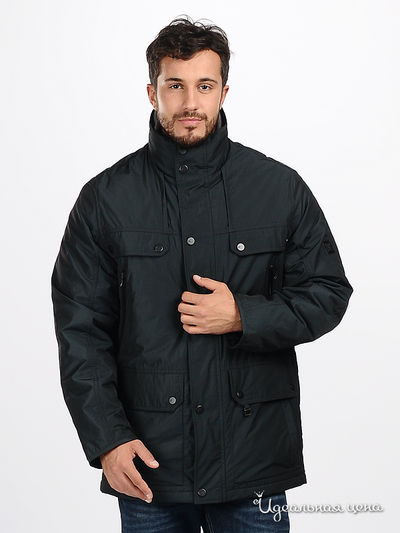 Куртка FRANCO VELLO&INVOLO, цвет цвет темно-синий