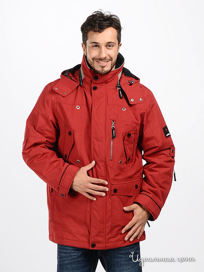 Куртка FRANCO VELLO&INVOLO, цвет цвет красный