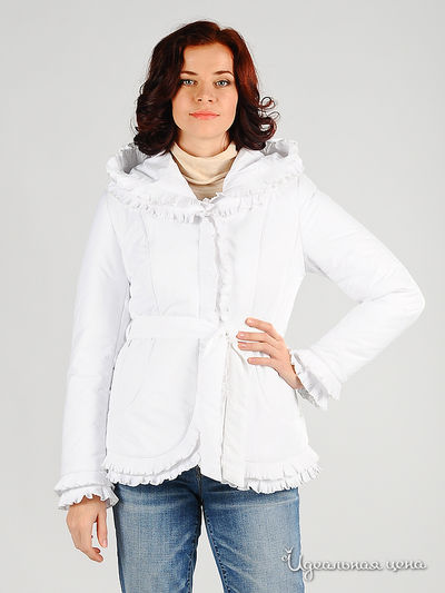 Куртка FRANCO VELLO&INVOLO, цвет цвет белый