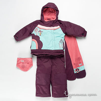 Комплект Deux par Deux, цвет цвет сливовый