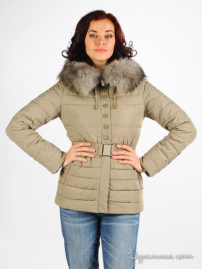 Куртка FRANCO VELLO&INVOLO, цвет цвет бежевый