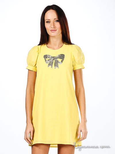 Платье American brands, цвет цвет желтый