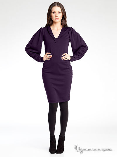 Платье Fedel, цвет цвет баклажановый